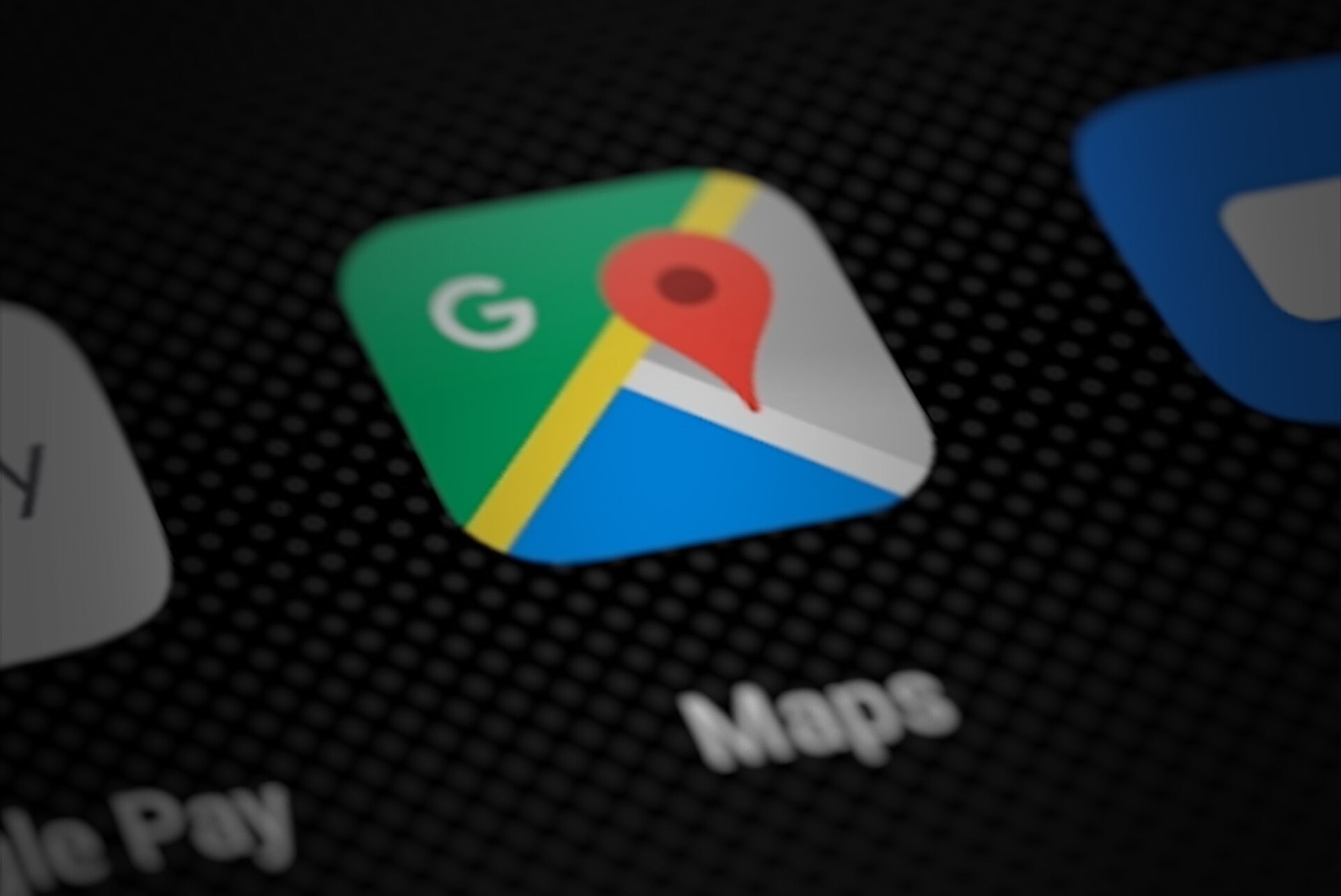 Google-Maps-App-Symbol auf einem Smartphone