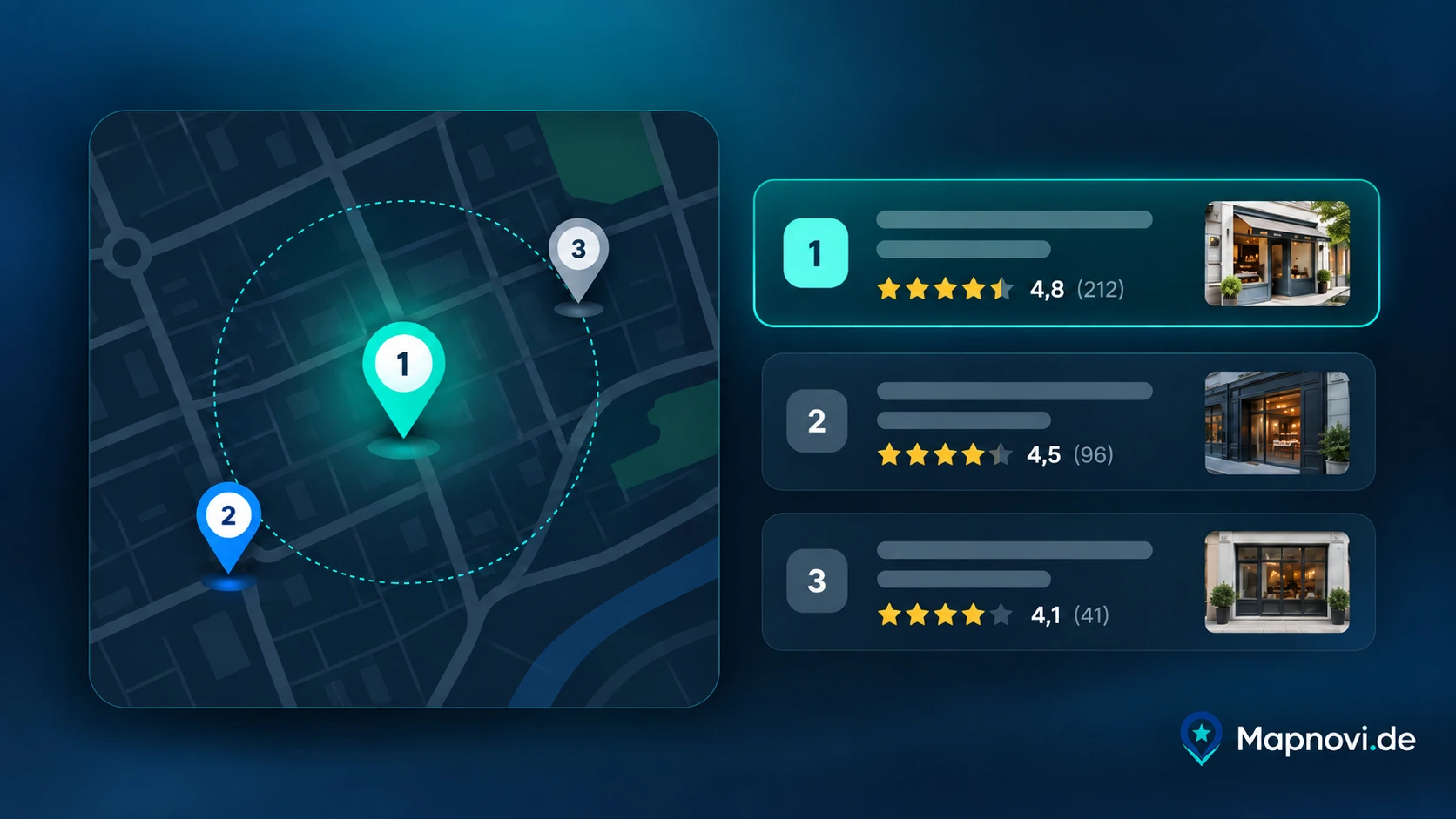 Lokales Ranking bei Google: Relevanz, Entfernung und Bekanntheit