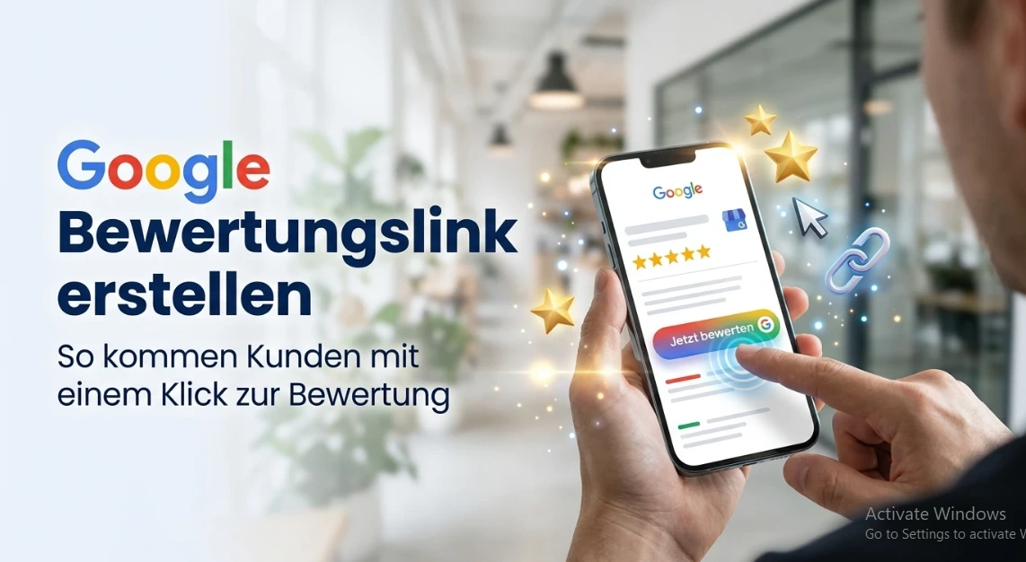 Google Bewertungslink erstellen: So kommen Kunden mit einem Klick zur Bewertung